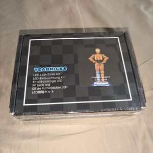 YEABRICKS LED Light for 75398 Star Wars C-3PO Building Blocks Model